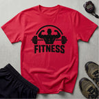 Fitness silhouette logo T-Shirt