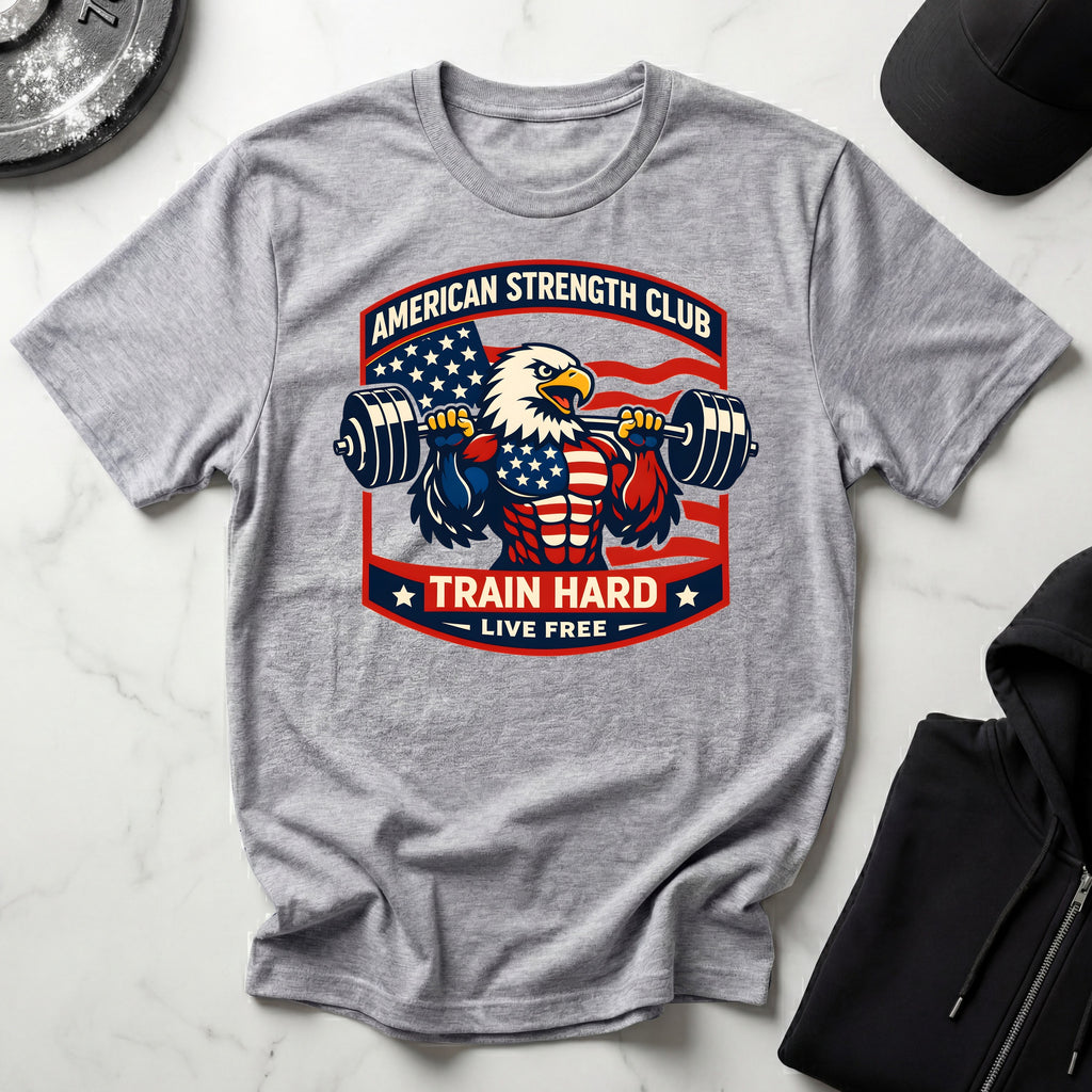 Amercan Strength Club Gymwear T-Shirt