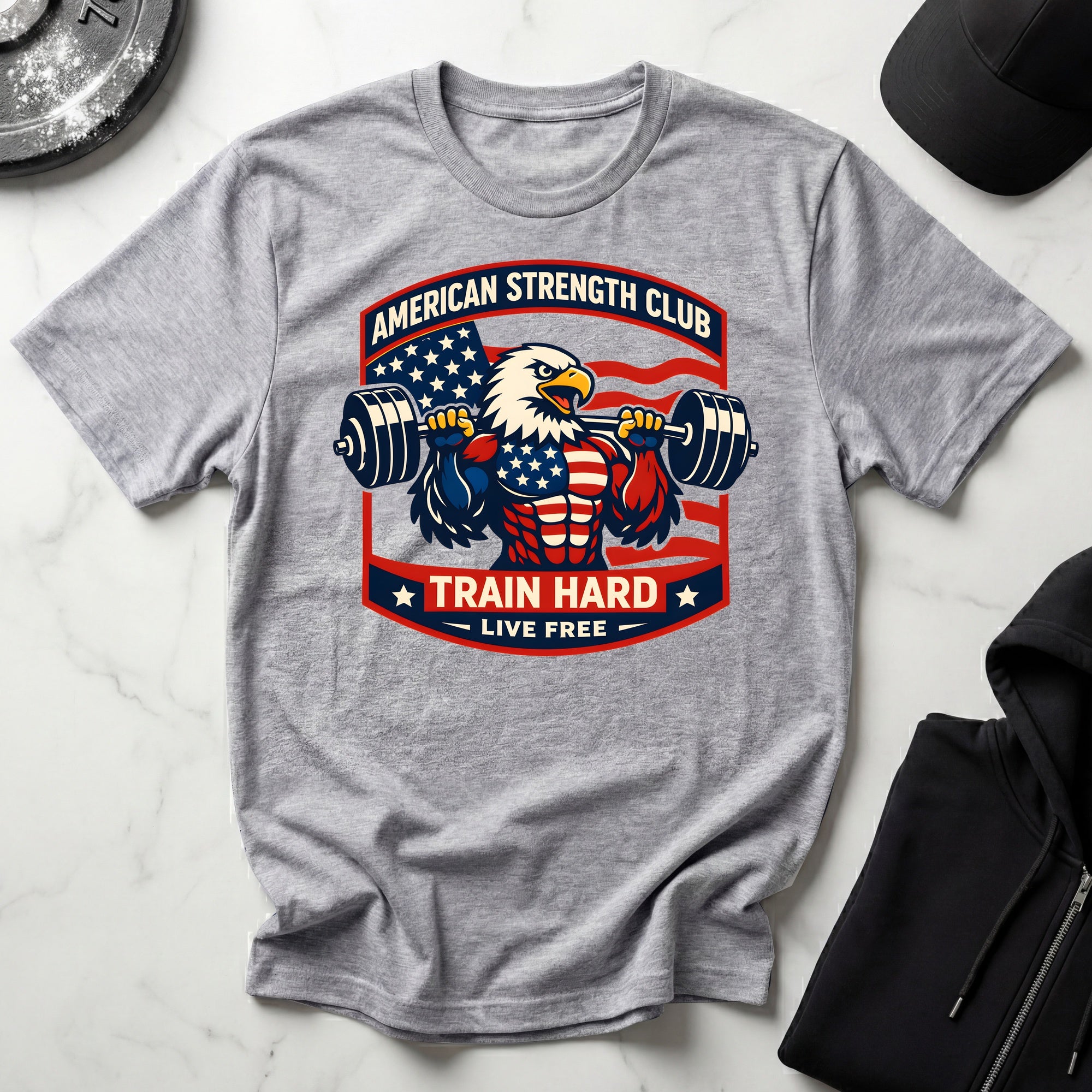 Amercan Strength Club Gymwear T-Shirt