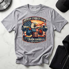 Amercan Strength Club Gymwear Stay Free T-Shirt
