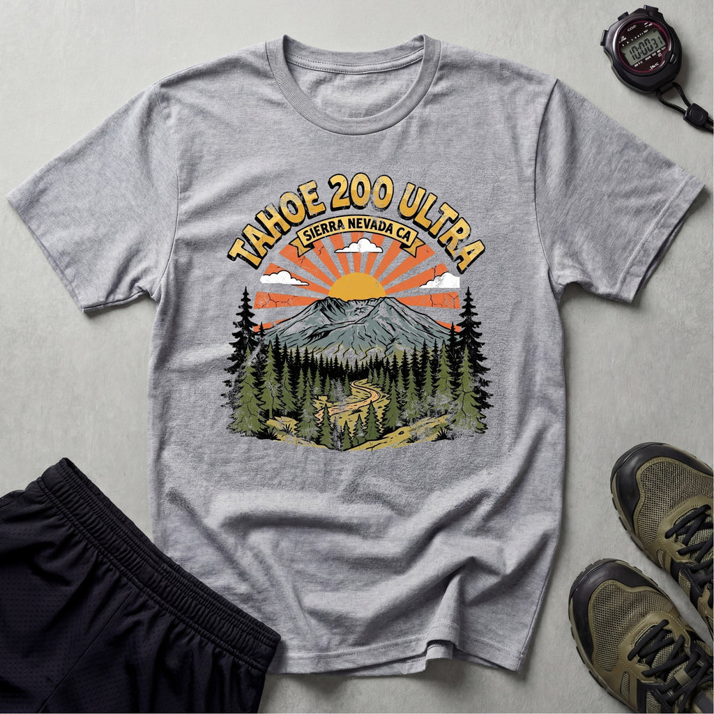 Tahoe 200 Ultramarathon Gymwear T-Shirt