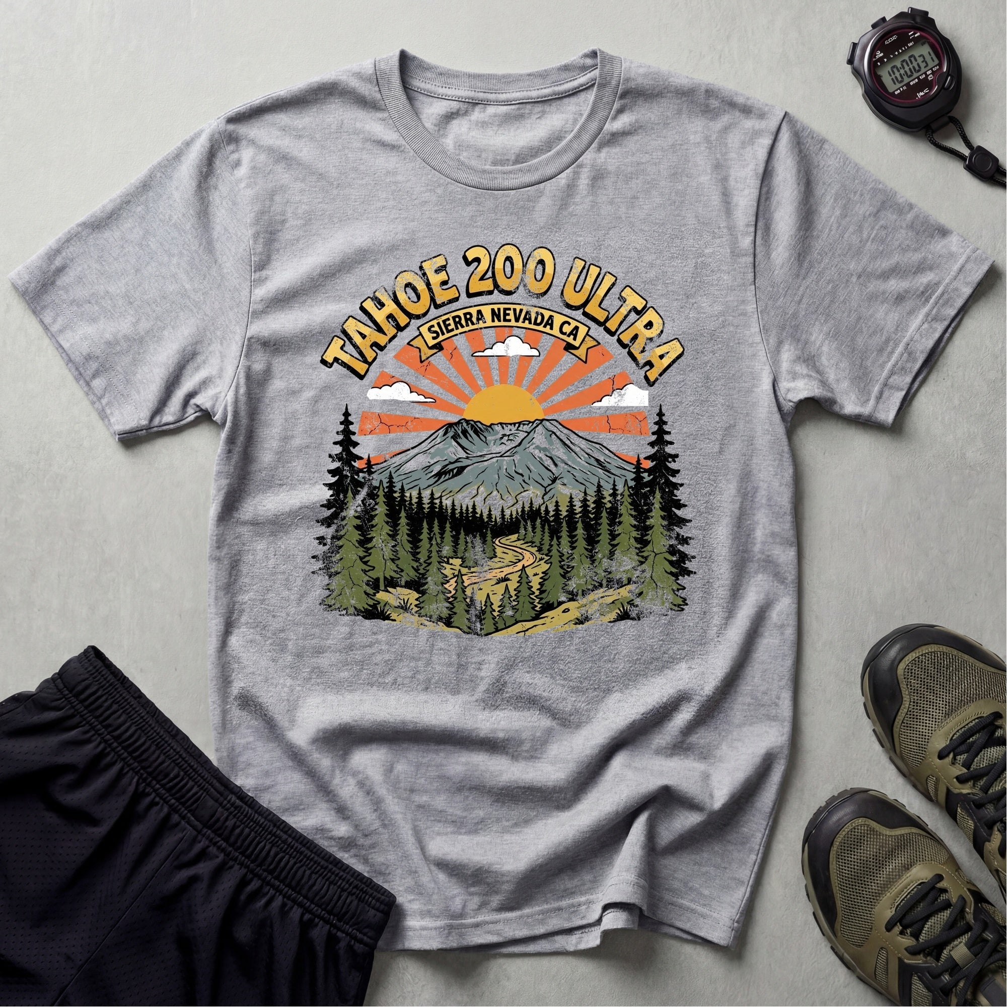 Tahoe 200 Ultramarathon Gymwear T-Shirt
