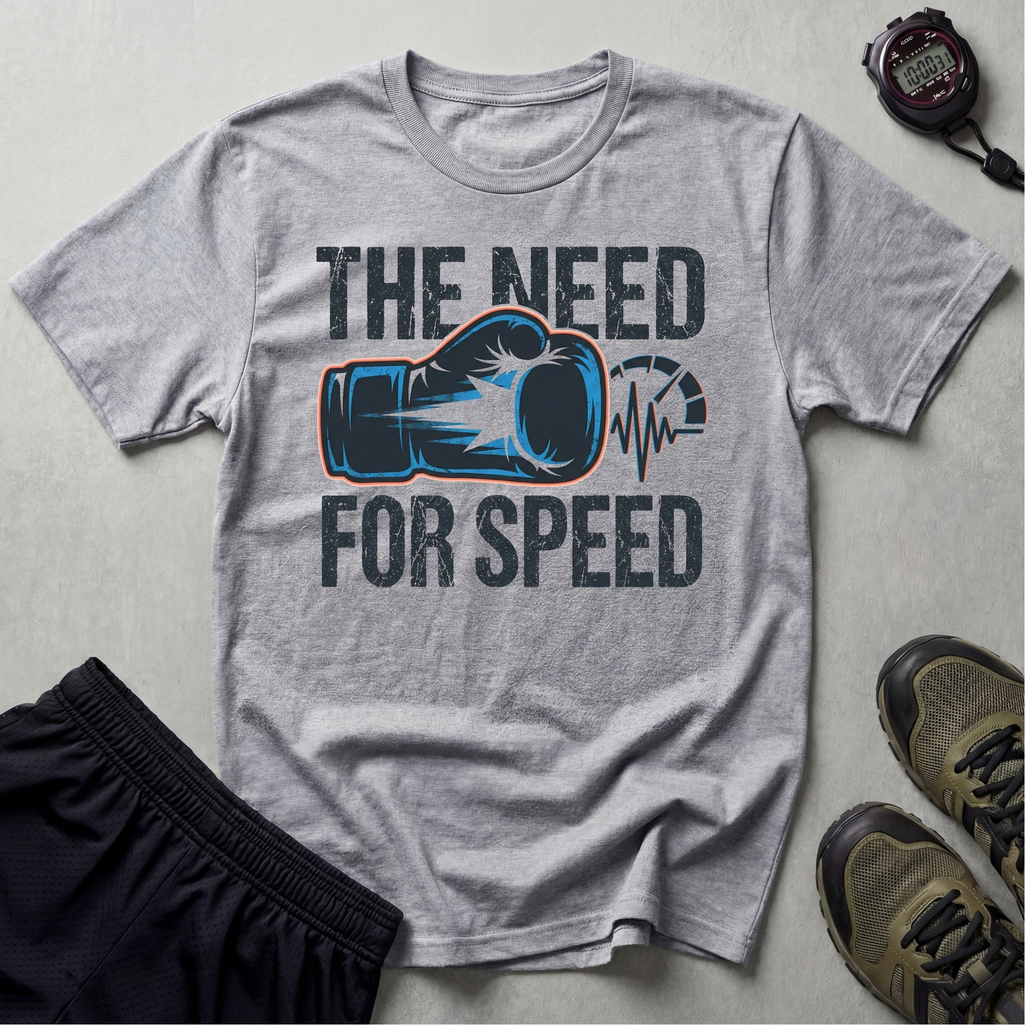 Need For Speed Punch Amplitude Drill Boxing T-Shirt