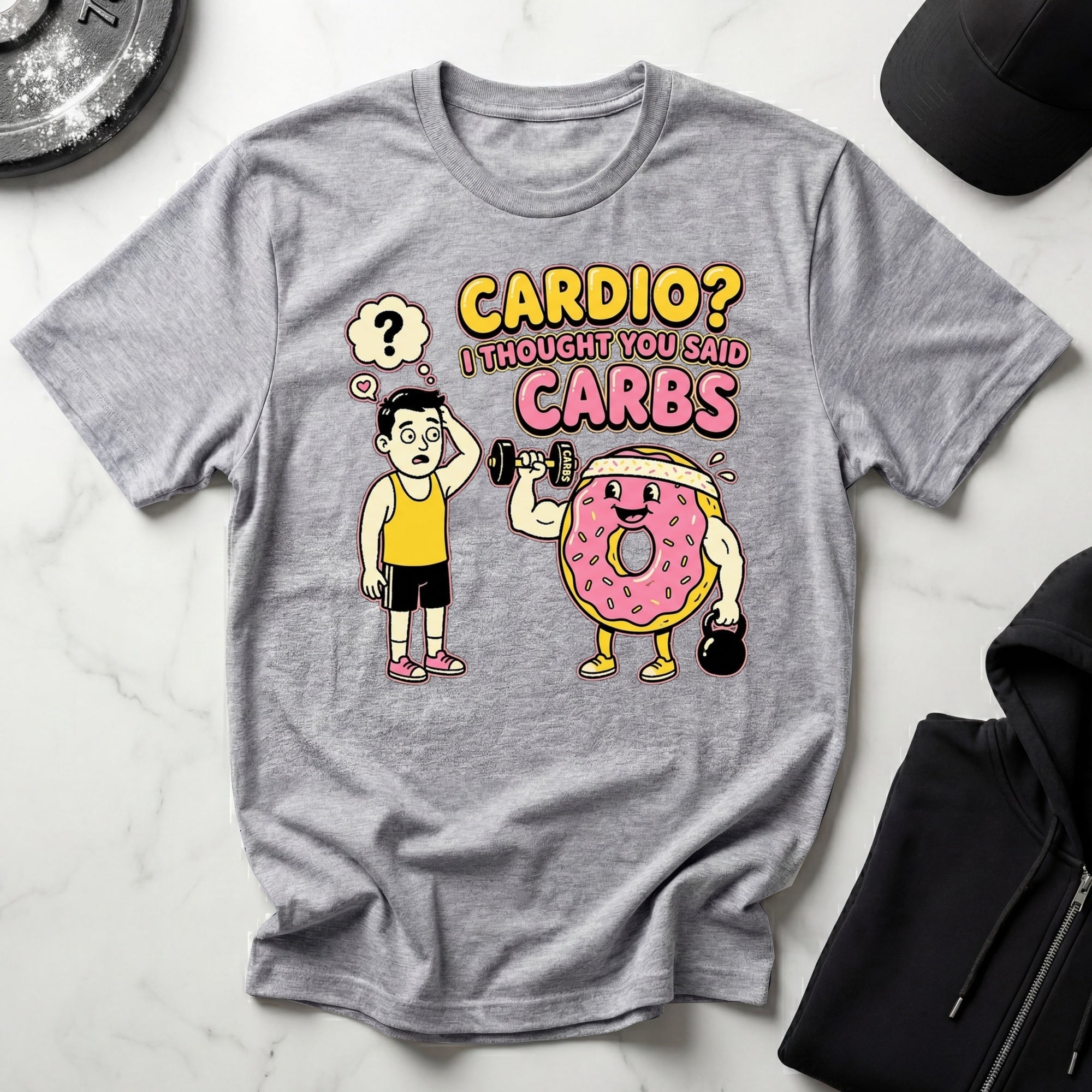 Cardio - I Thought You Said Carbs Gym T-Shirt