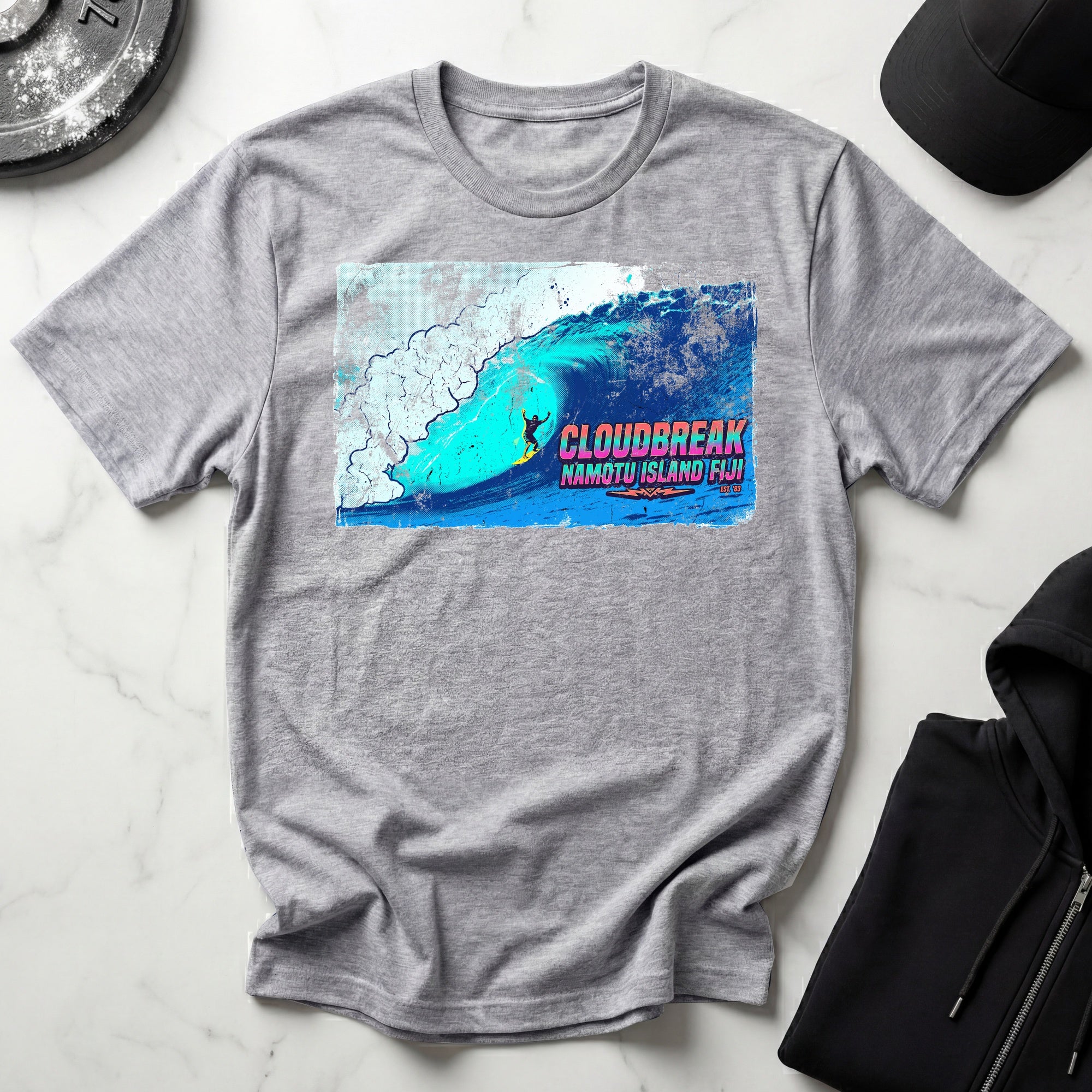 Cloudbreak Namotu Island Fiji Surf T-Shirt