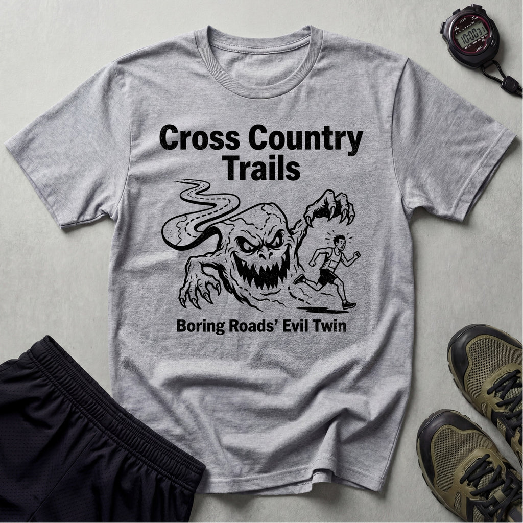 Cross Country Trail Maps Gym T-Shirt