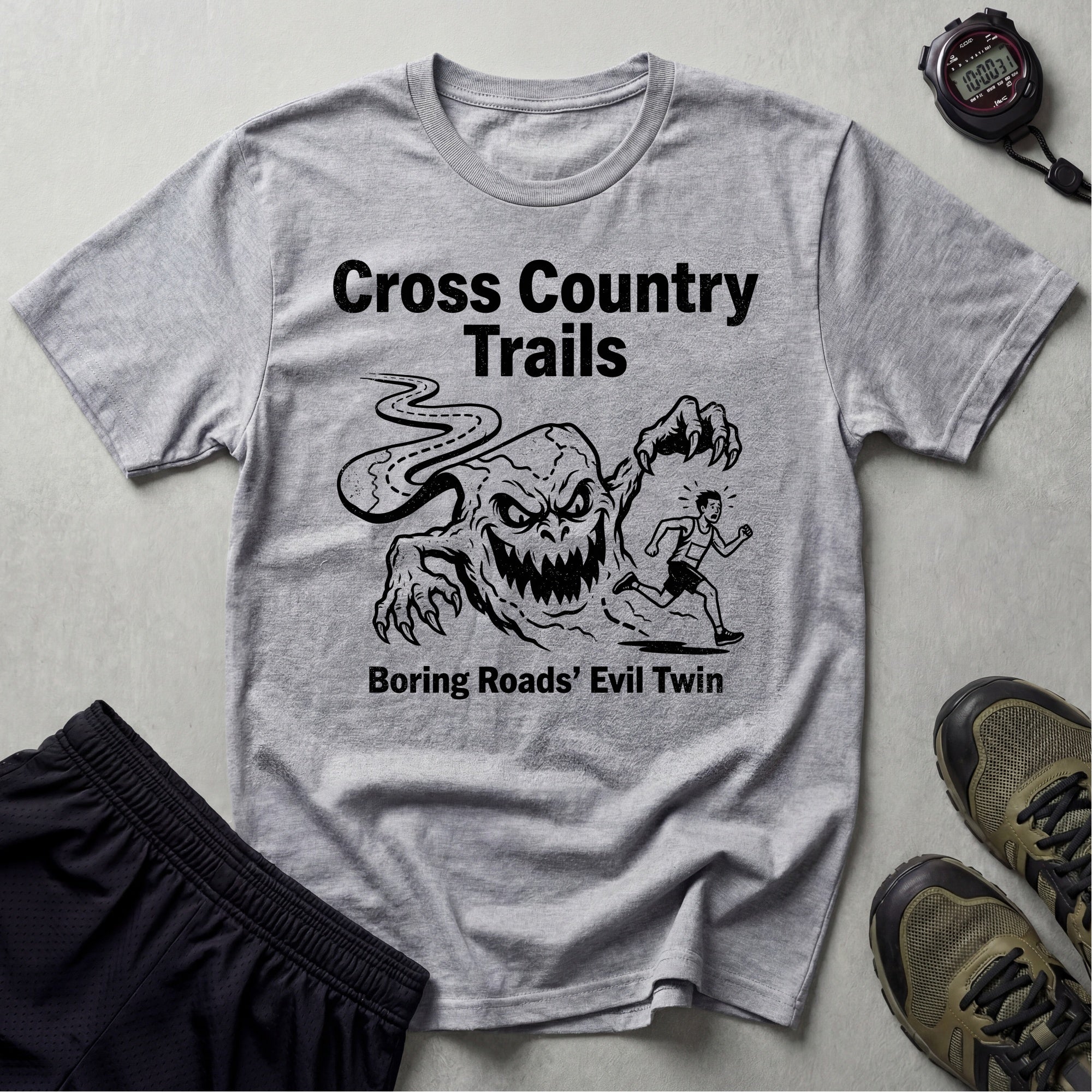 Cross Country Trail Maps Gym T-Shirt