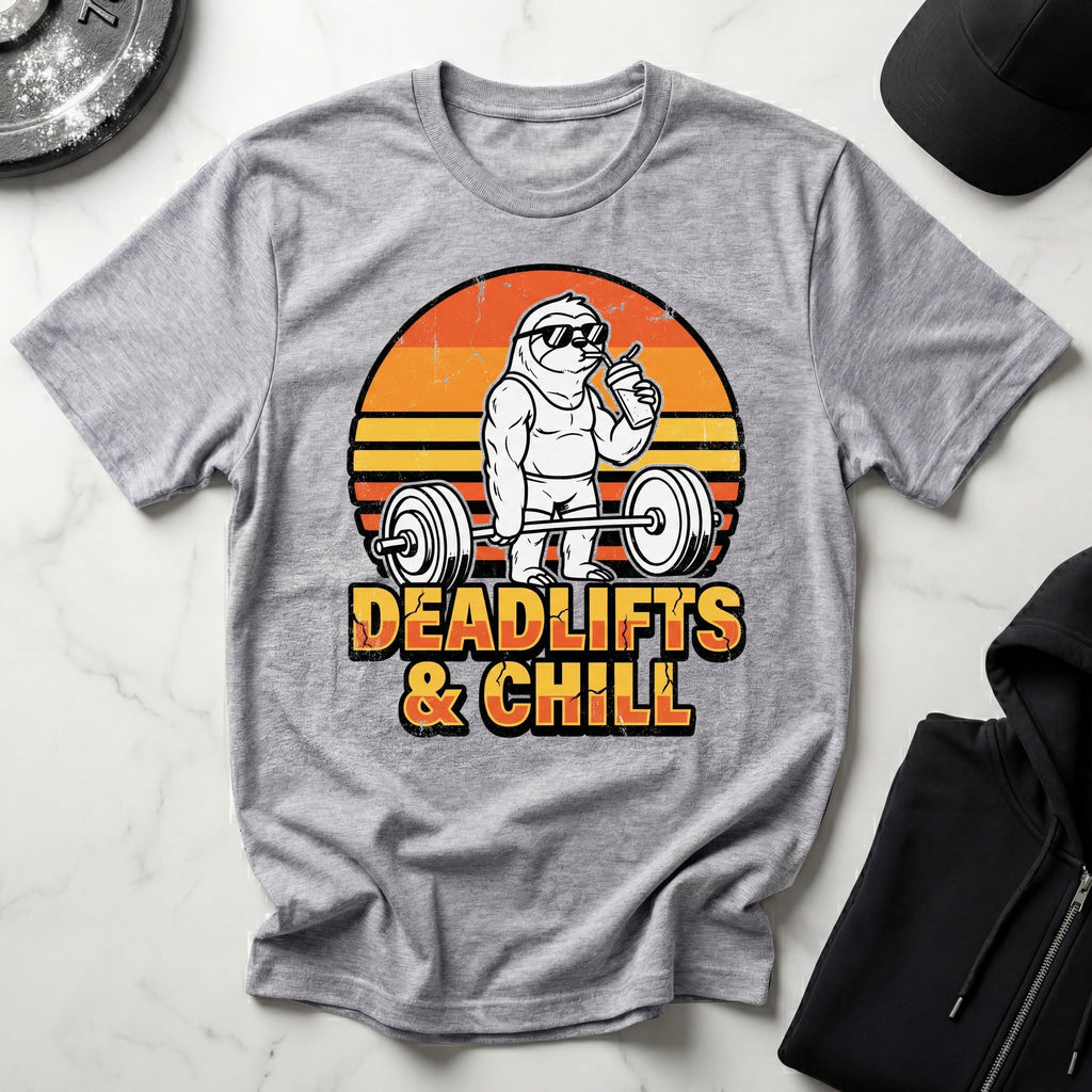 Deadlifts and Chill Gym T-Shirt