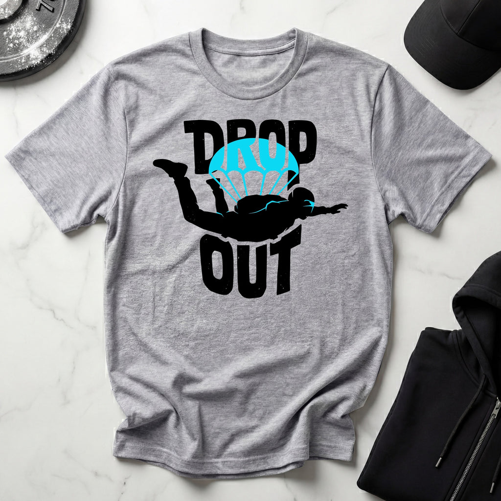 Drop Out Skydiver Gymwear T-Shirt