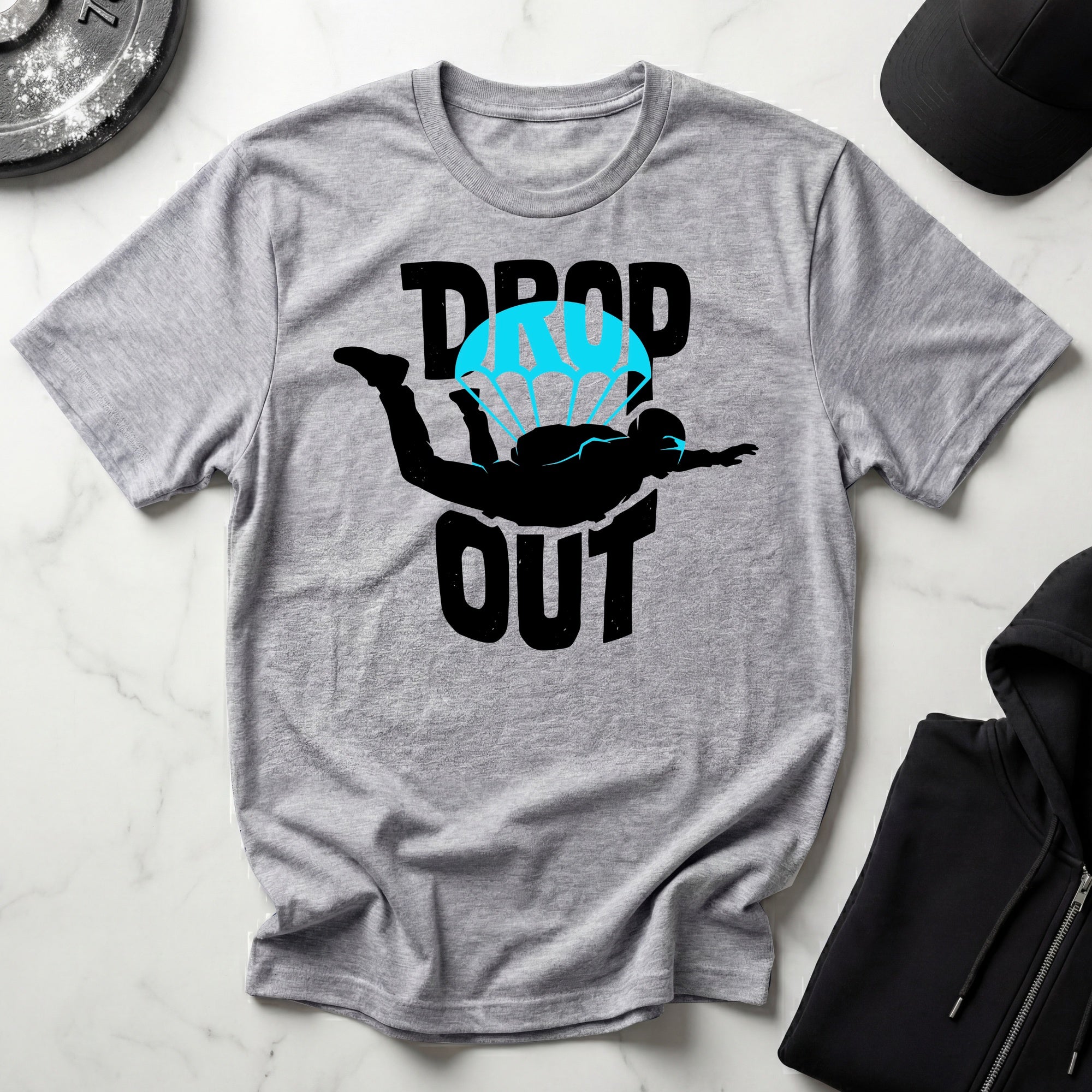 Drop Out Skydiver Gymwear T-Shirt