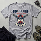 Gridiron Drafted High USA Gym T-Shirt