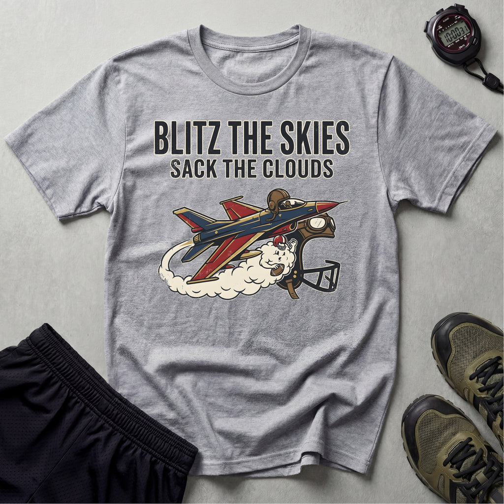 Gridiron USA Blitz The Skies Gym T-Shirt