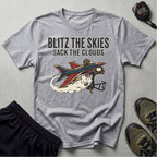 Gridiron USA Blitz The Skies Gym T-Shirt