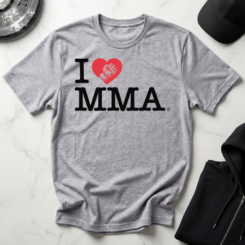 I Love MMA Gym T-Shirt