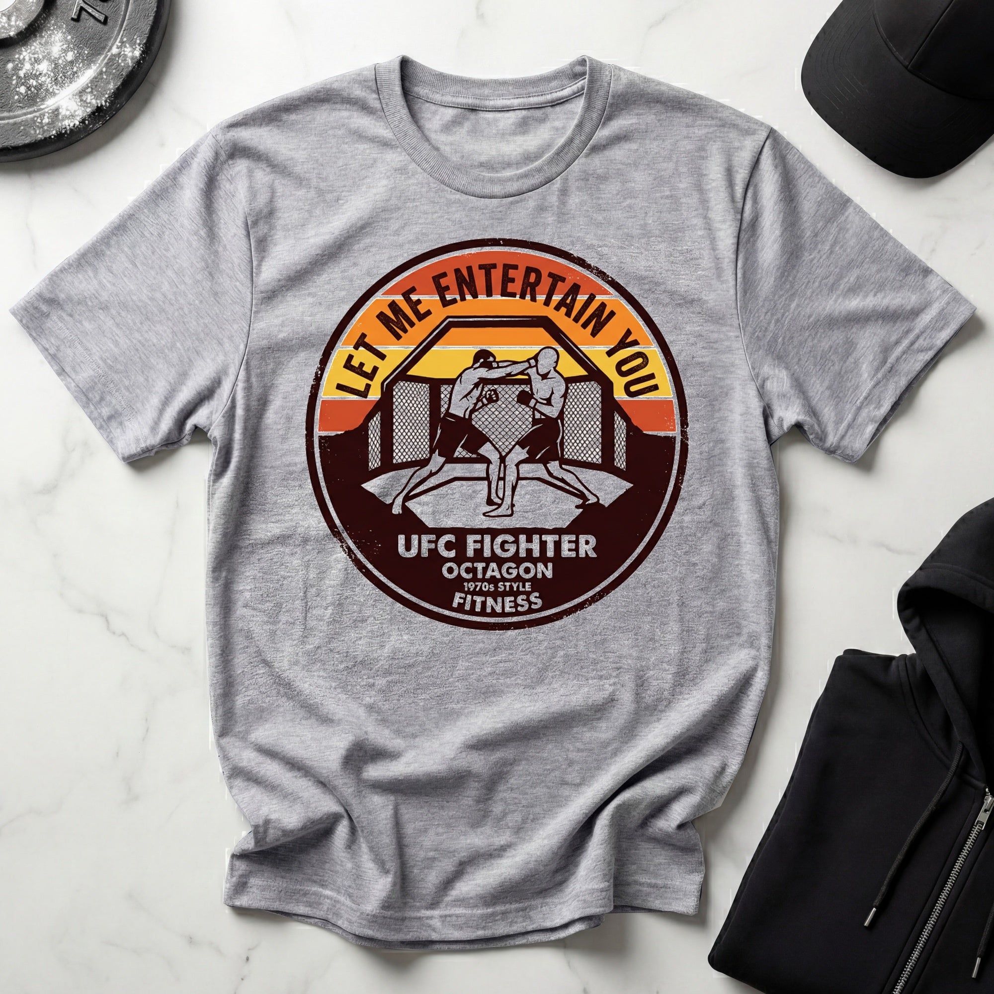 Let Me Entertain You Gym MMA T-Shirt