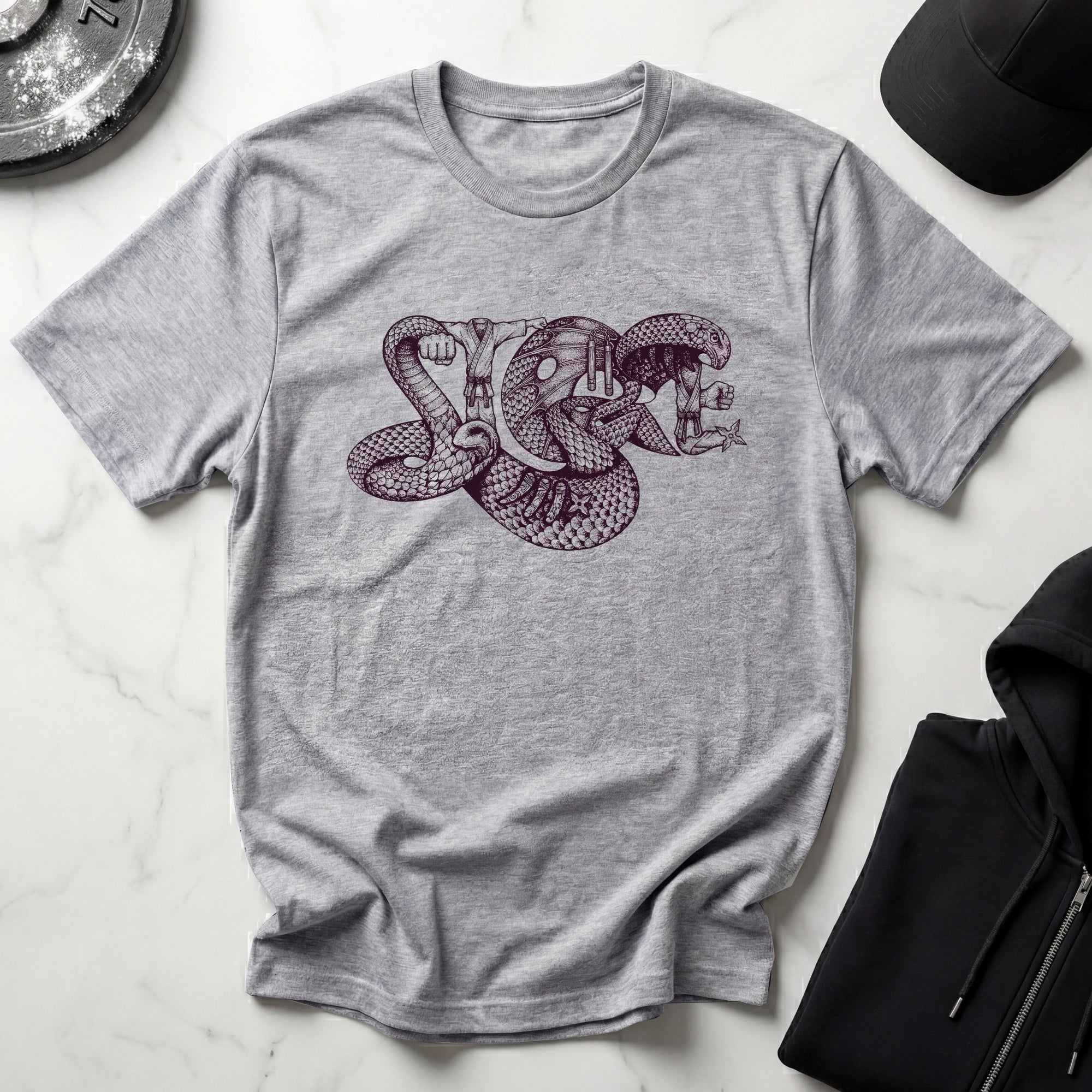 MMA Cobra Strike Graphic Gym T-Shirt