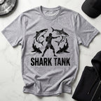 MMA Shark Tank Training Grunge black Gym T-Shirt
