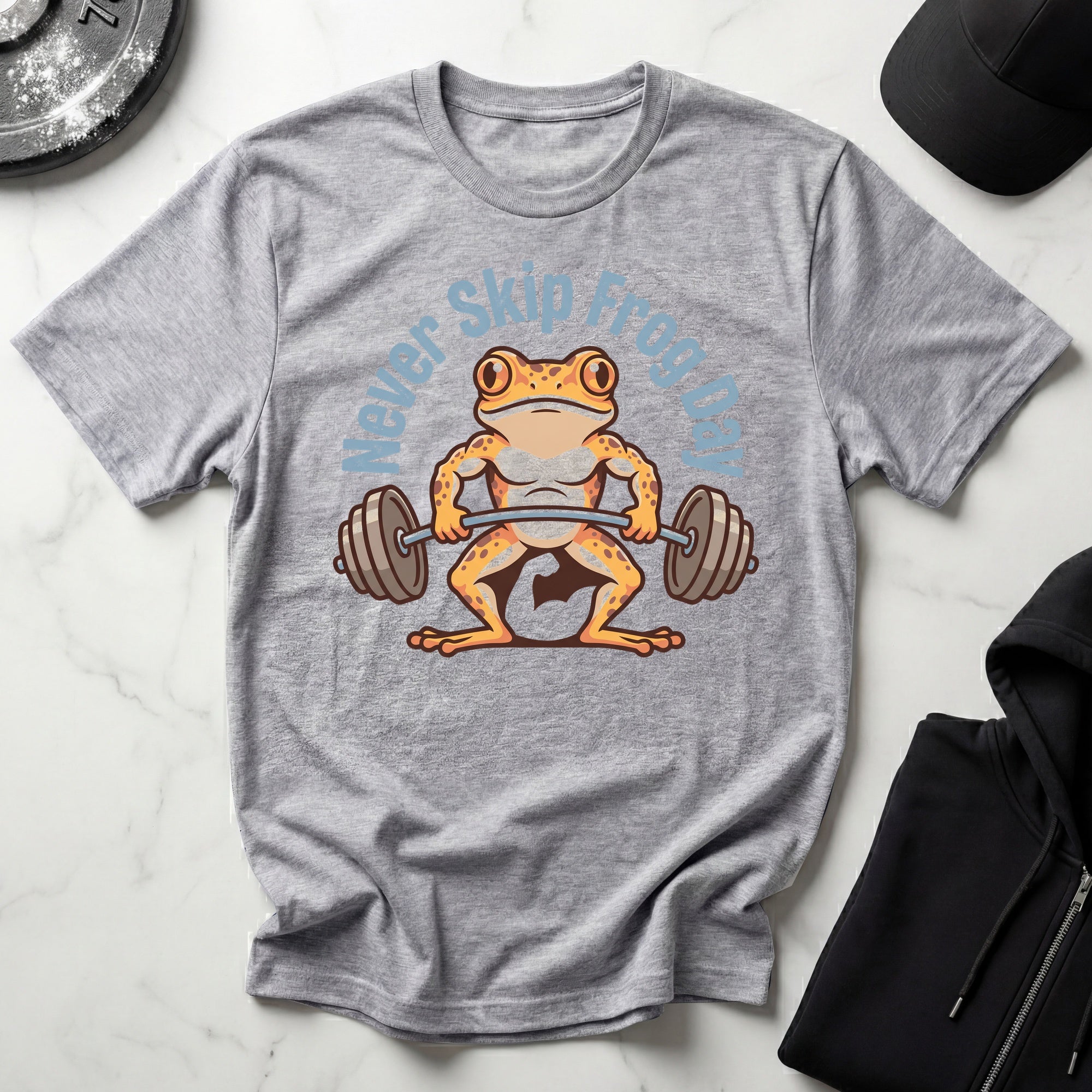 Never Skip Frog Day Vintage Gym T-Shirt
