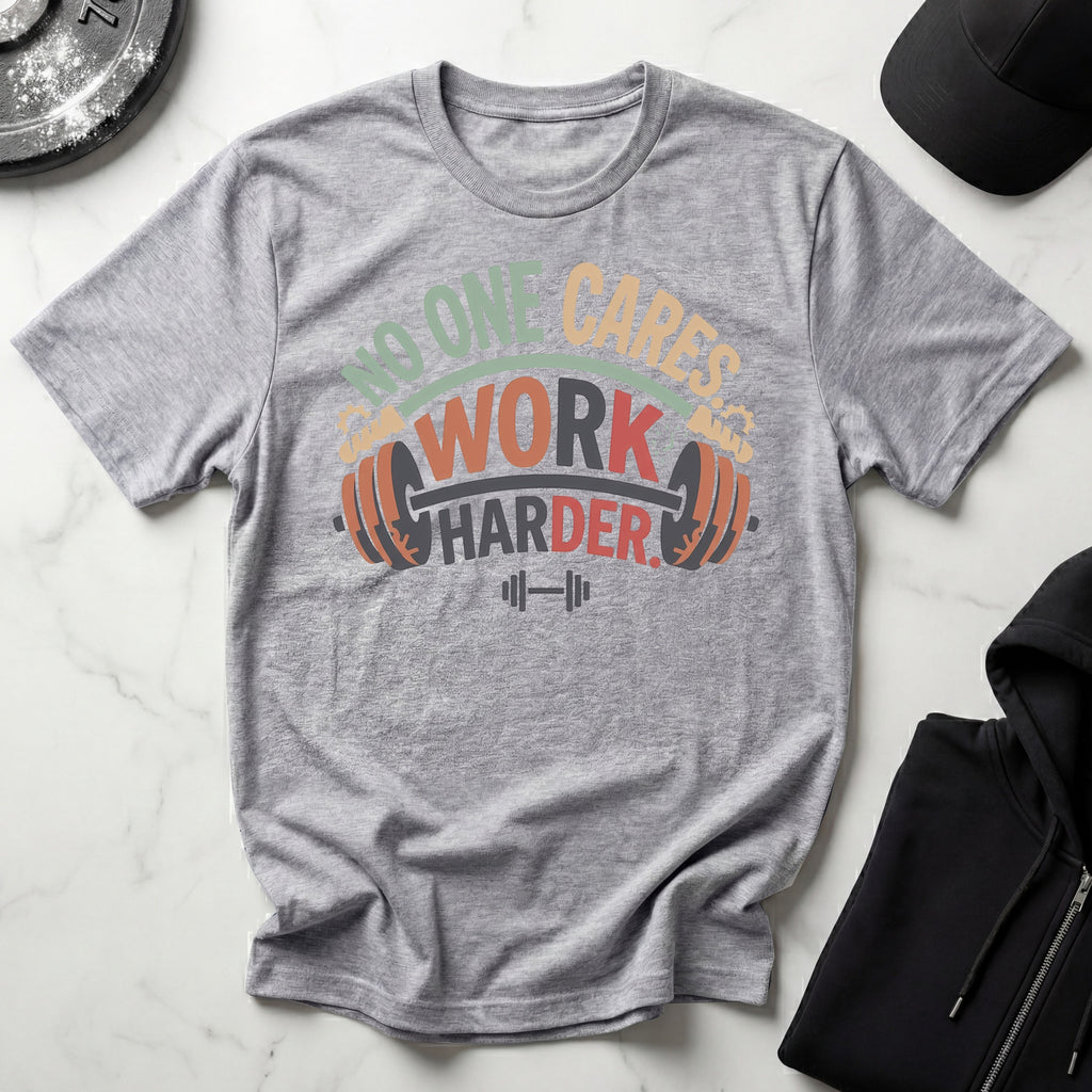 Work Harder Vintage Gym T-Shirt