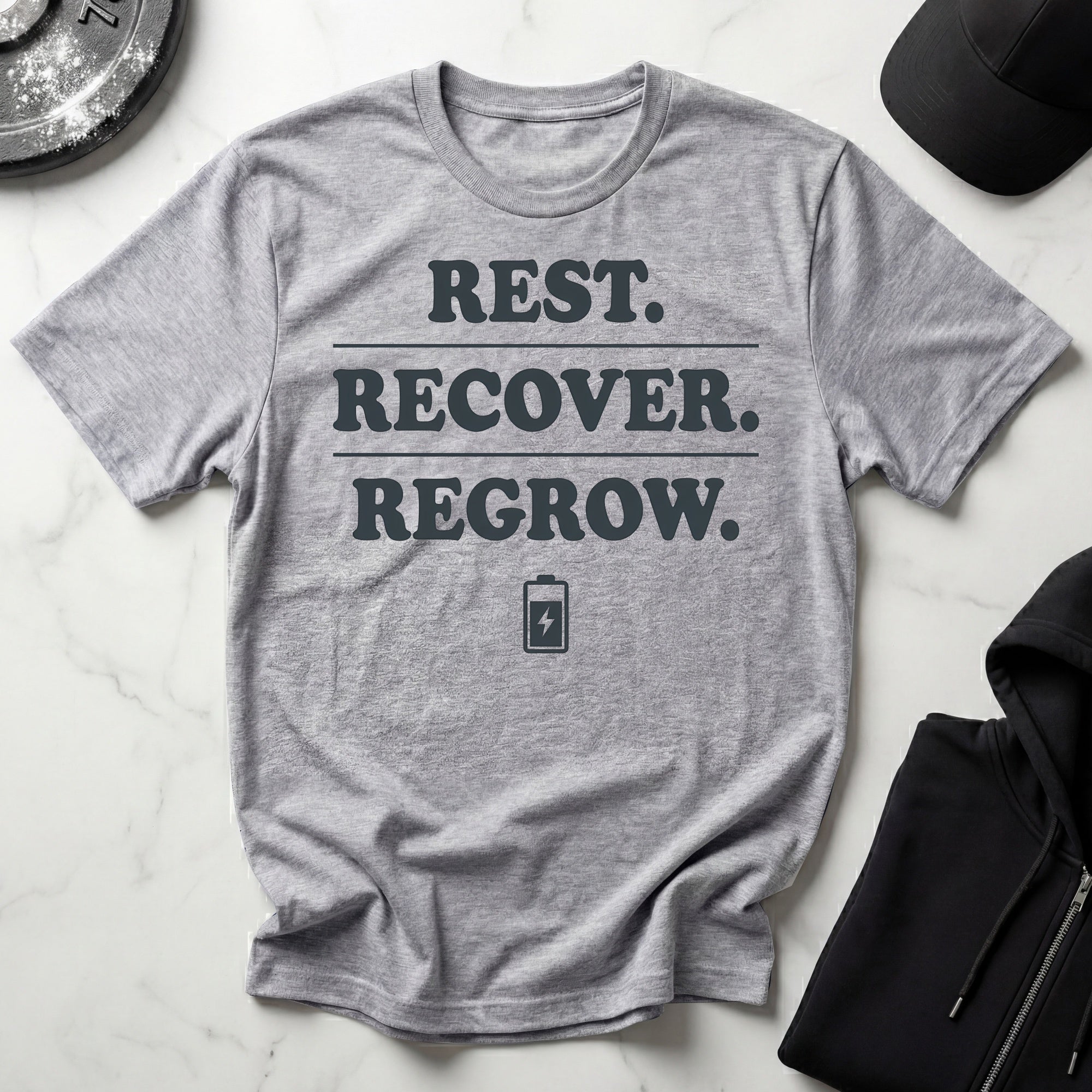Rest Recover Regrow Gym T-Shirt