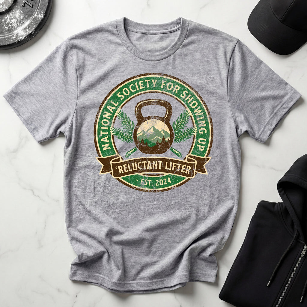 Reluctant Lifter Vintage Gym T-Shirt
