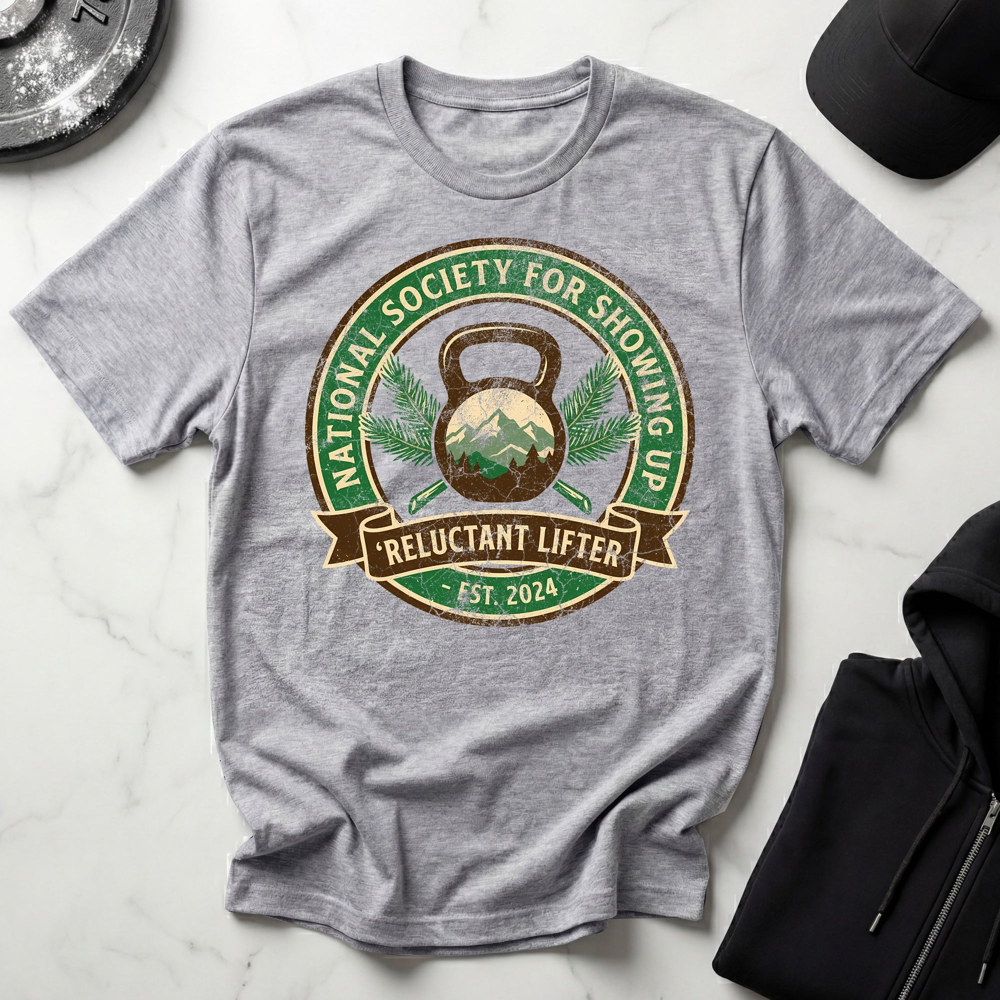 Reluctant Lifter Vintage Gym T-Shirt