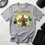 Retro Comic Maximum Power Surge Gymwear T-Shirt