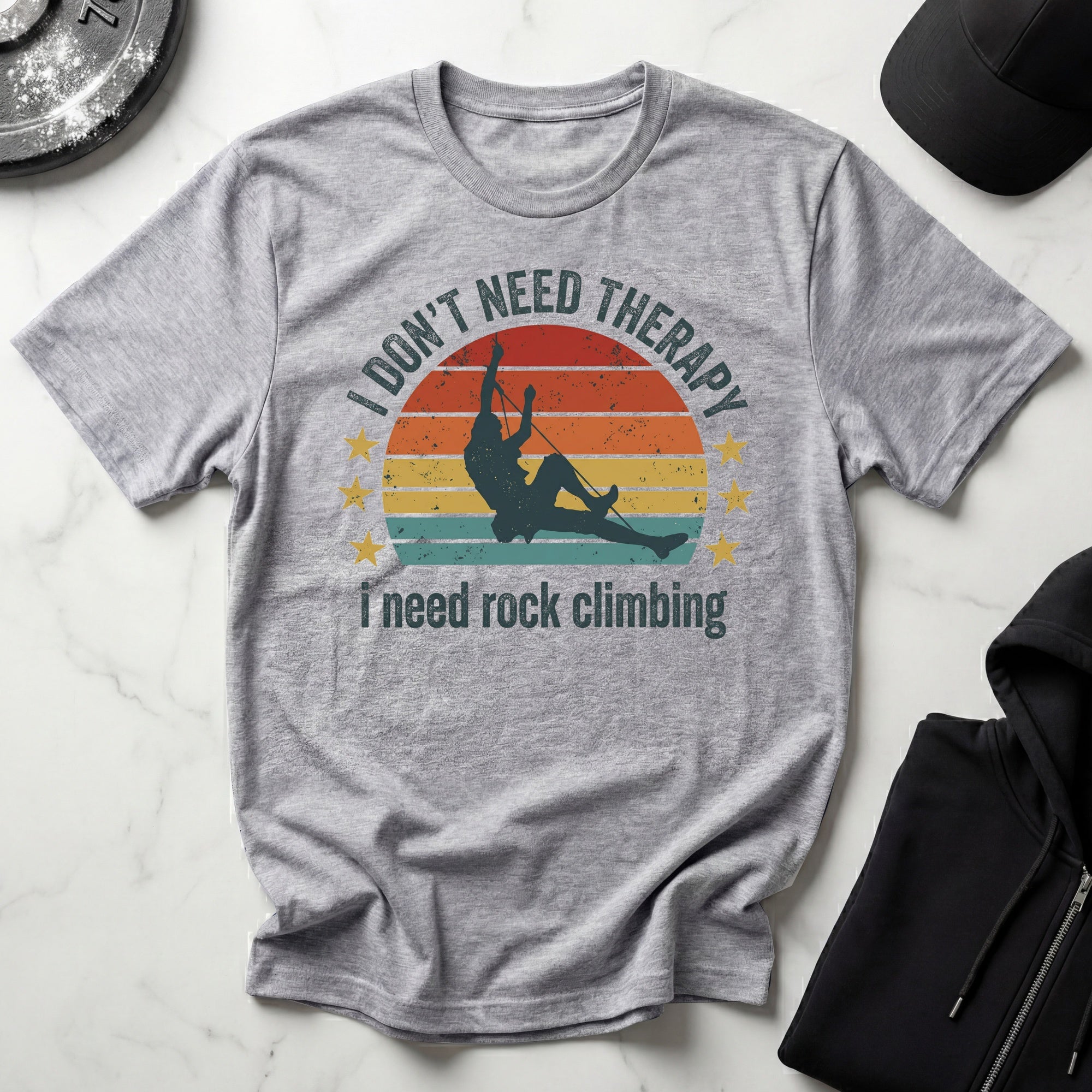 Rock Climbing Therapy Gym T-Shirt