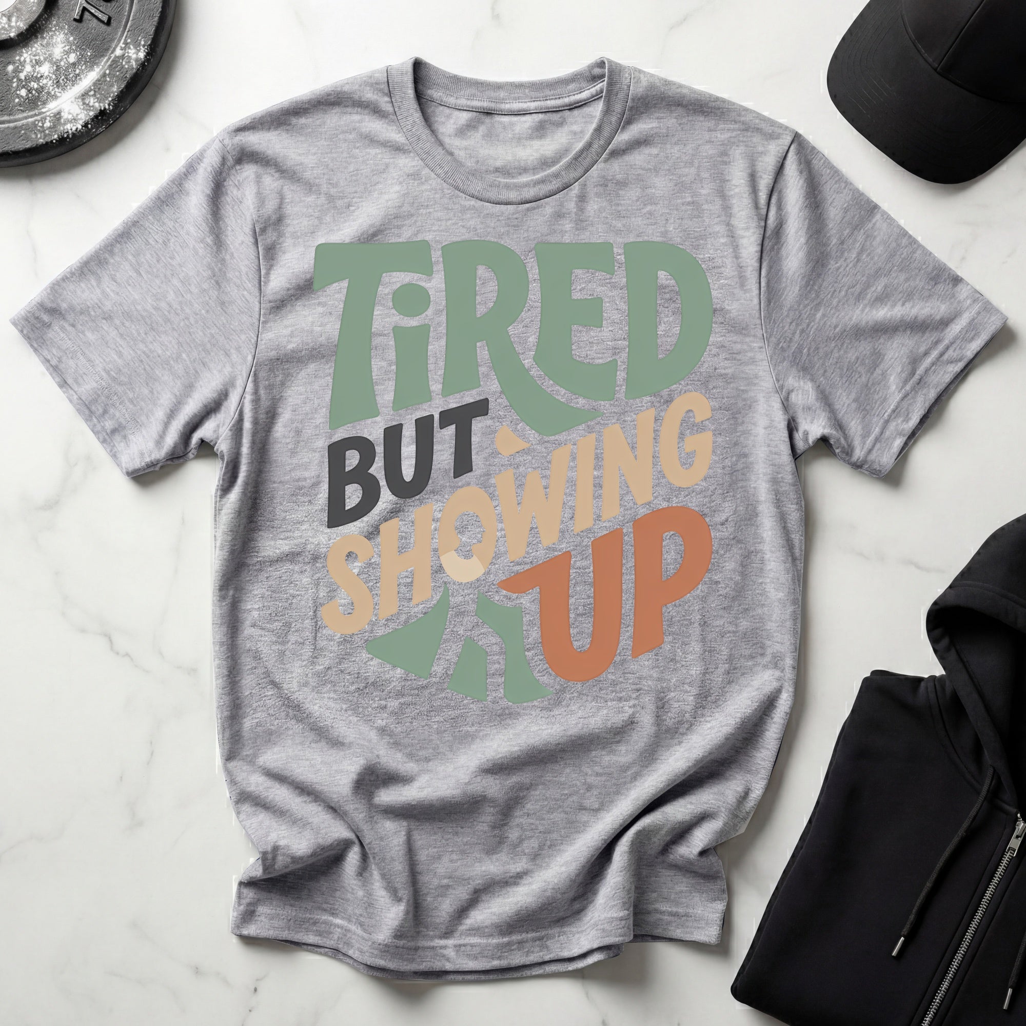 Showing Up Gym T-Shirt