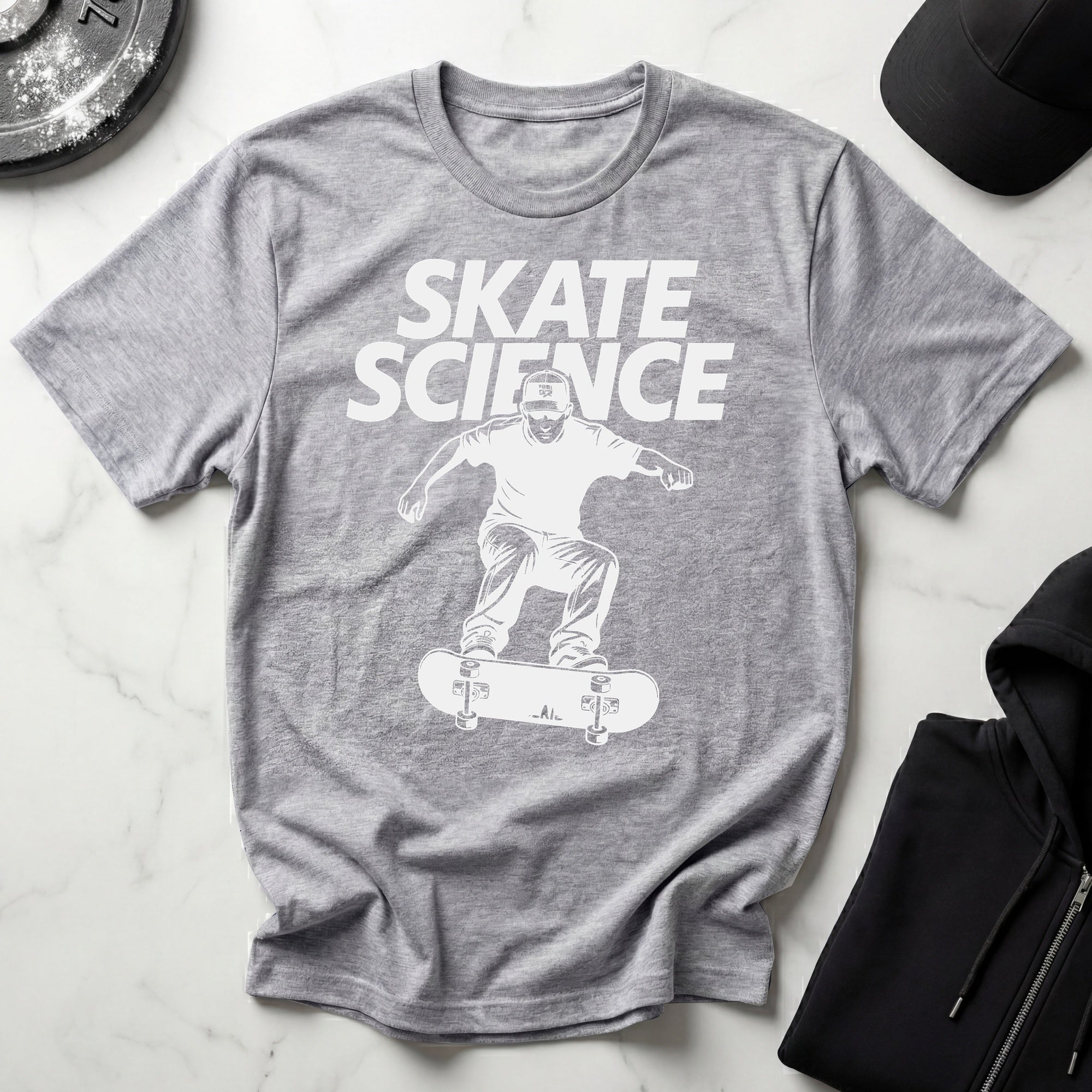 Skate Science Retro Designer Gymwear T-Shirt