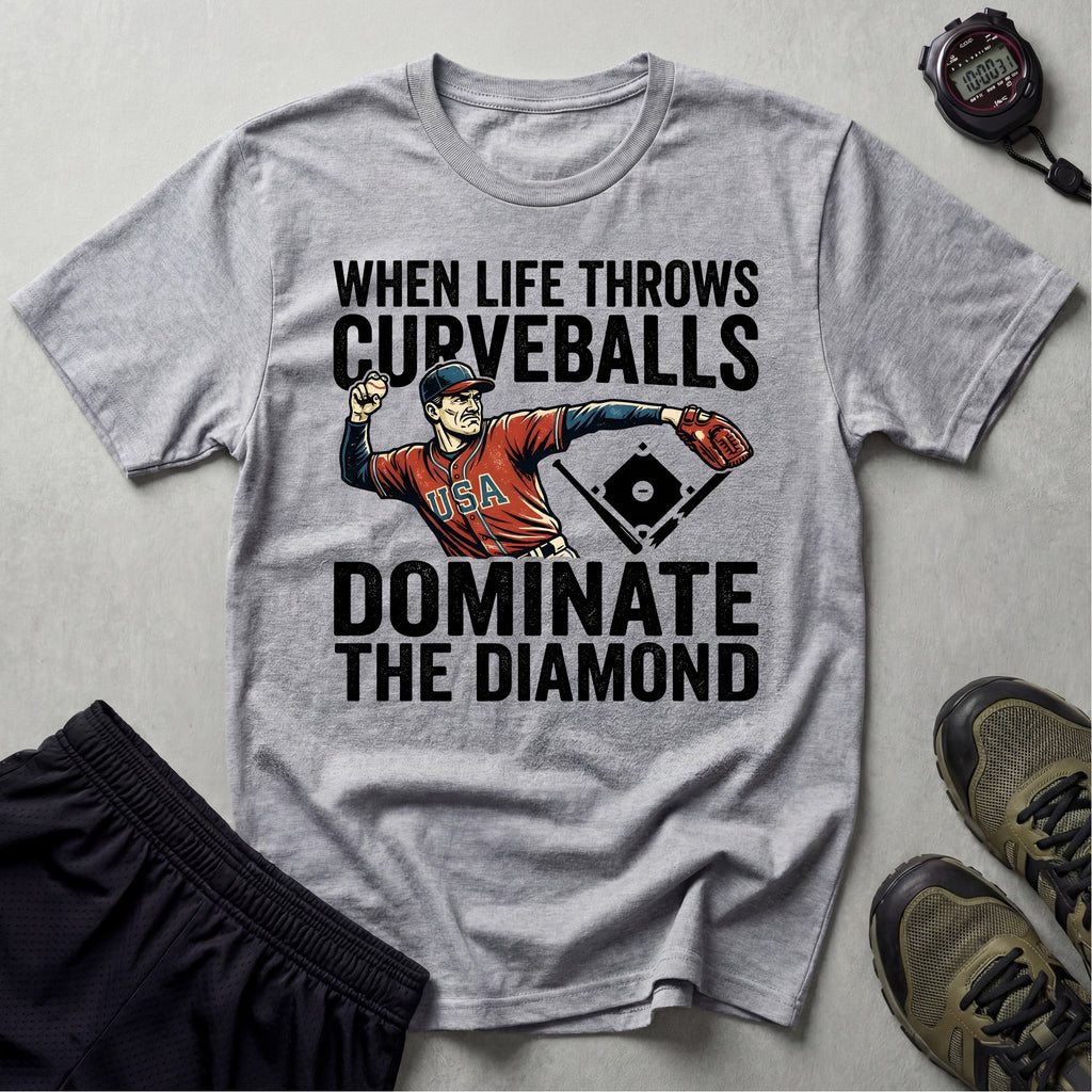 Softball USA Vintage Gym T-Shirt
