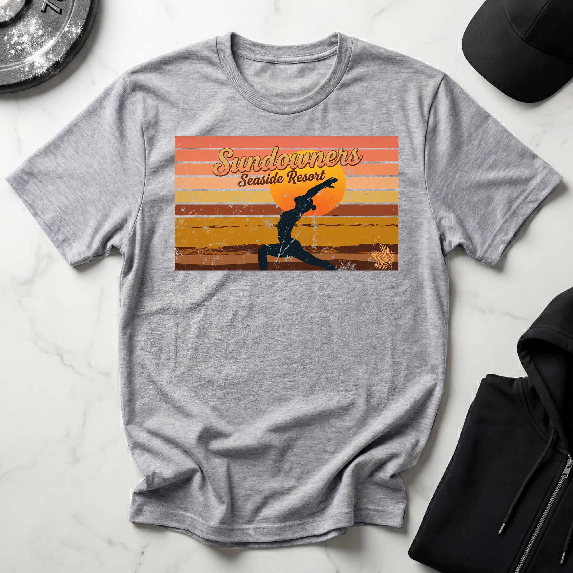 Sundowners Seaside Resort Gym T-Shirt