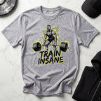 Train Insane Bodybuilding T-Shirt