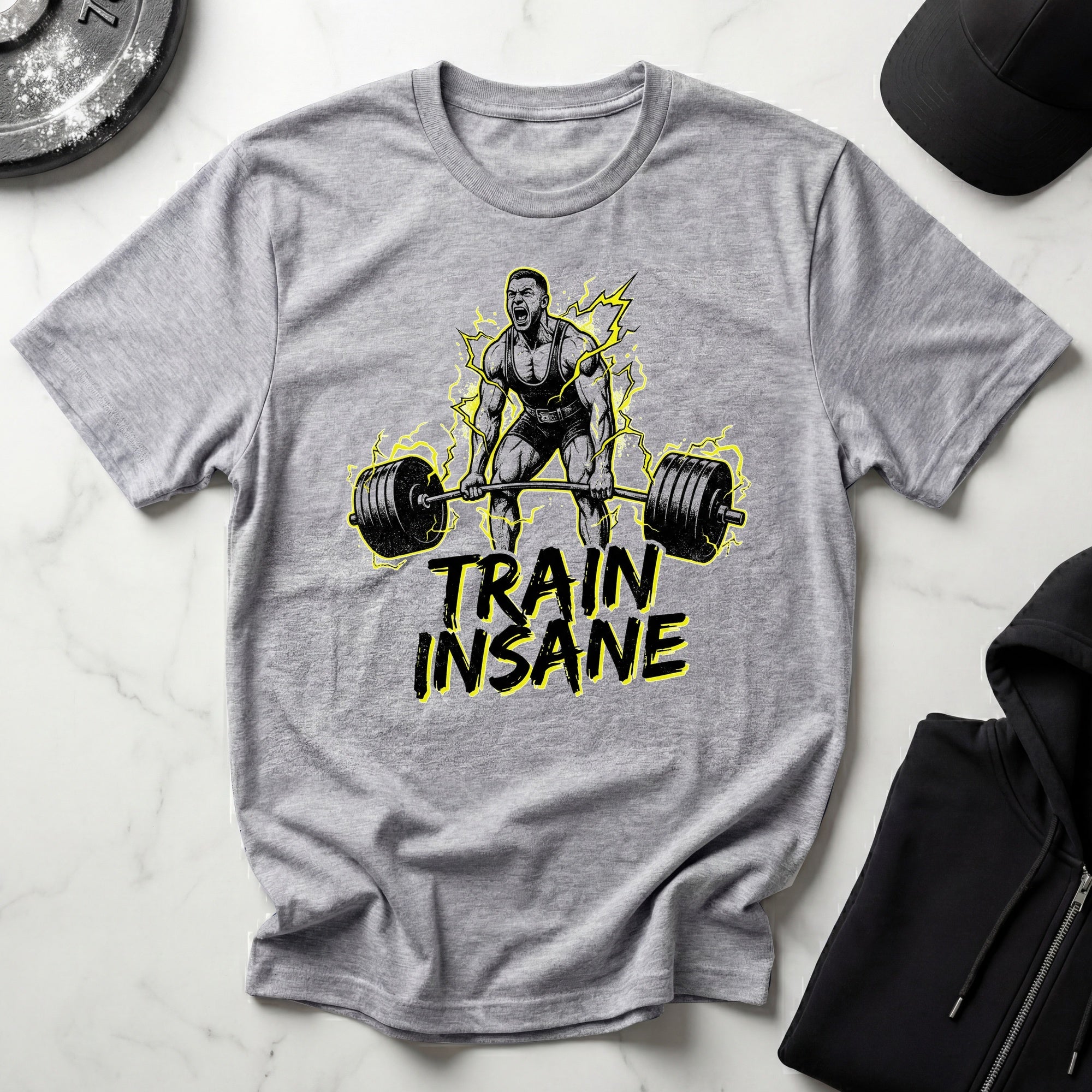 Train Insane Bodybuilding T-Shirt