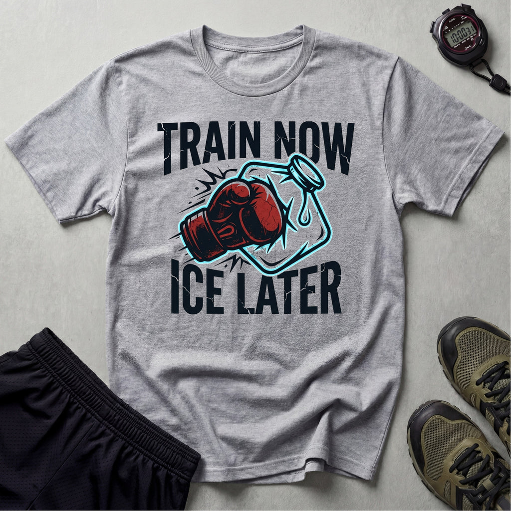 Train Now Ice Later Boxing Gymwear T-Shirt