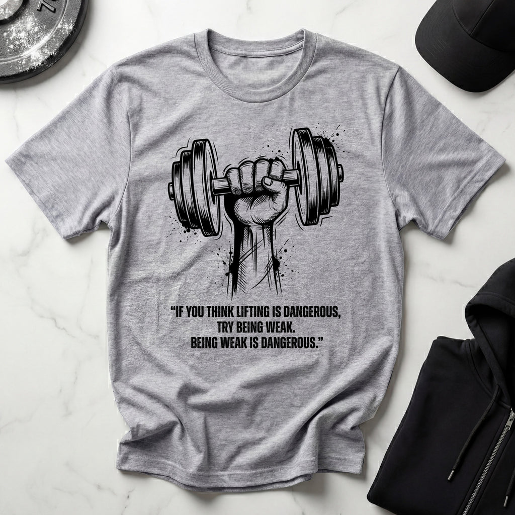 Weak Is Dangerous Gym T-Shirt