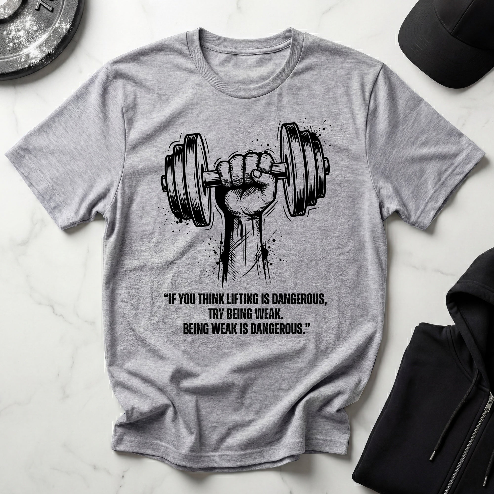 Weak Is Dangerous Gym T-Shirt