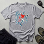 Runner Breaks Through Wall T-Shirt