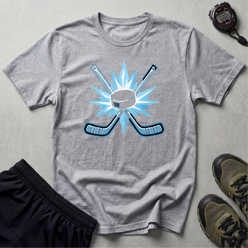 Crossed hockey sticks T-Shirt