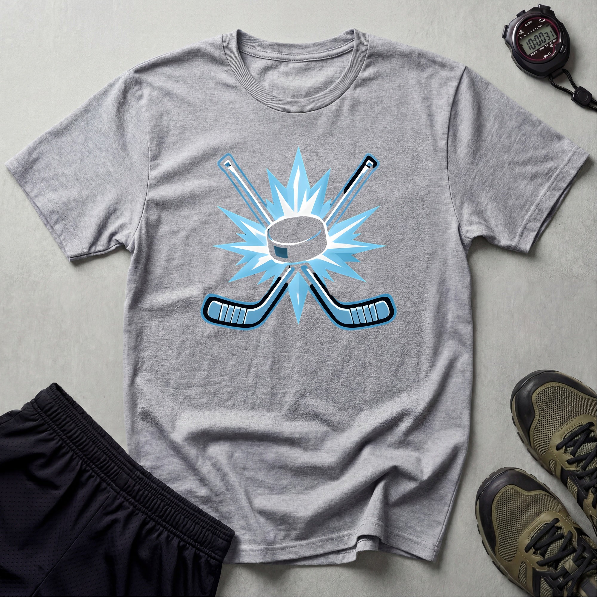 Crossed hockey sticks T-Shirt