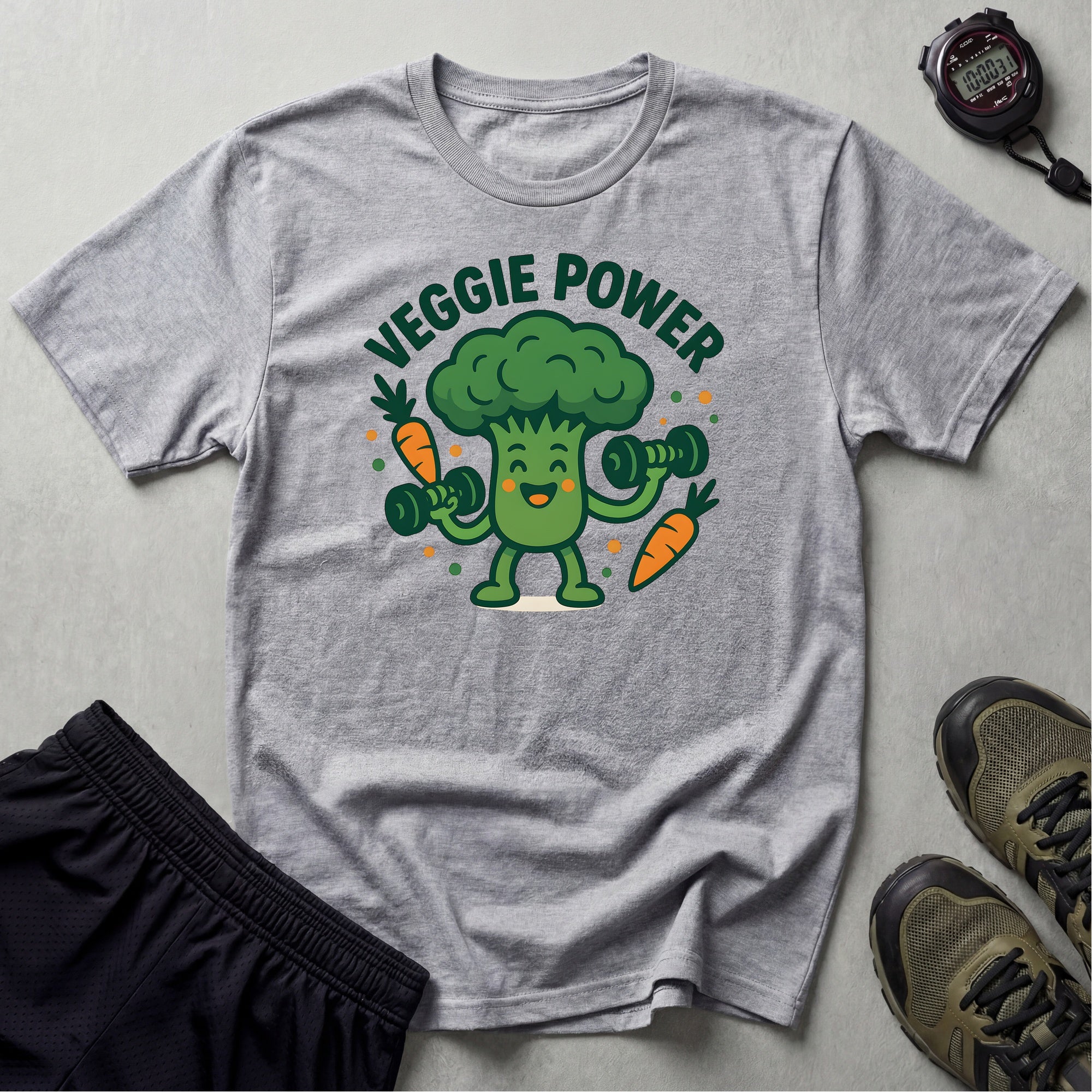 Veggie Power Workout T-Shirt