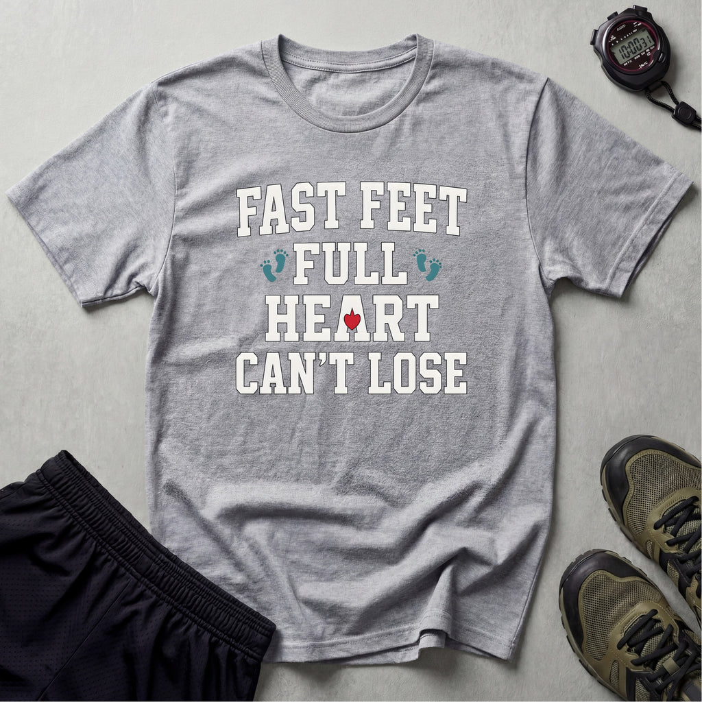 Fast Feet Full Heart T-Shirt