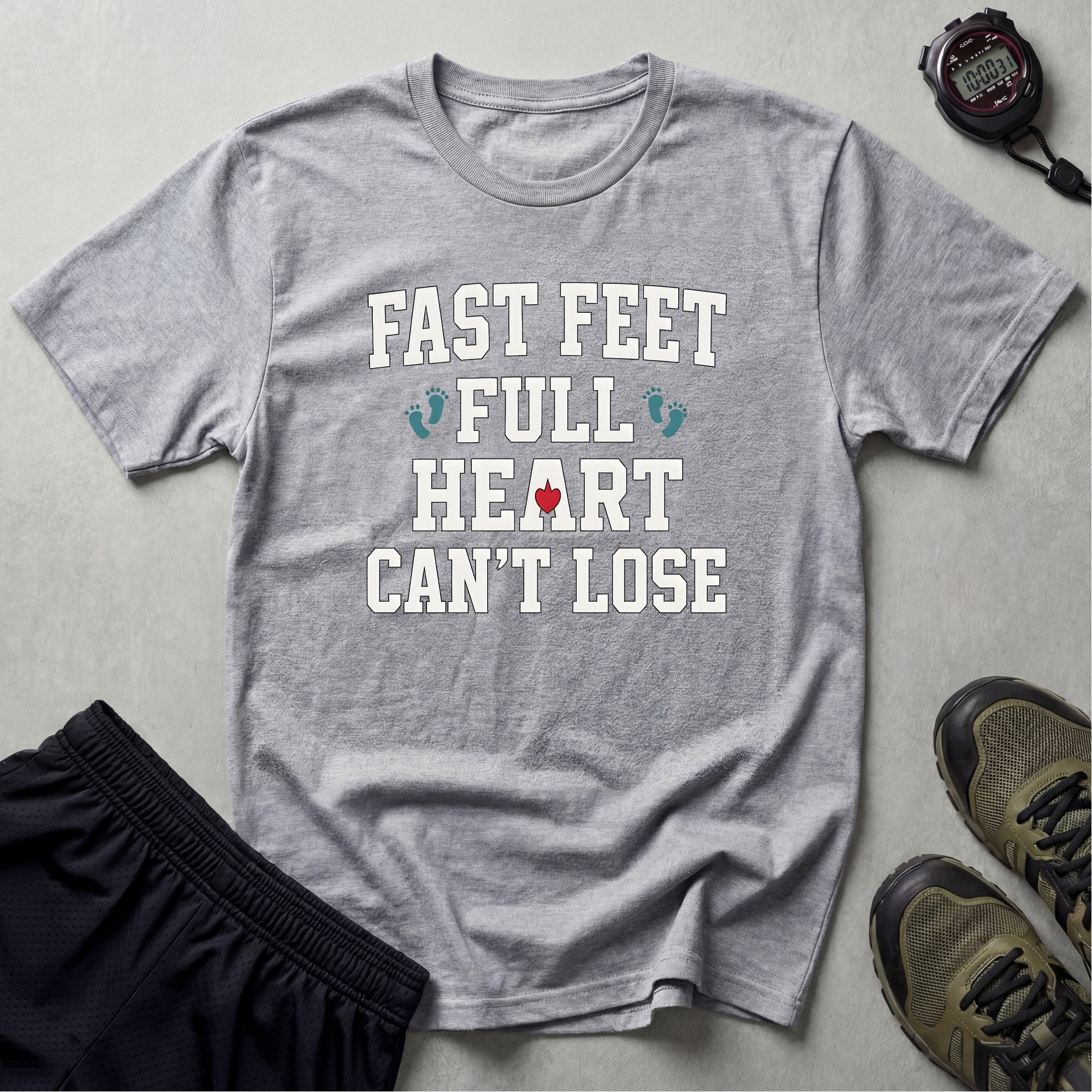 Fast Feet Full Heart T-Shirt
