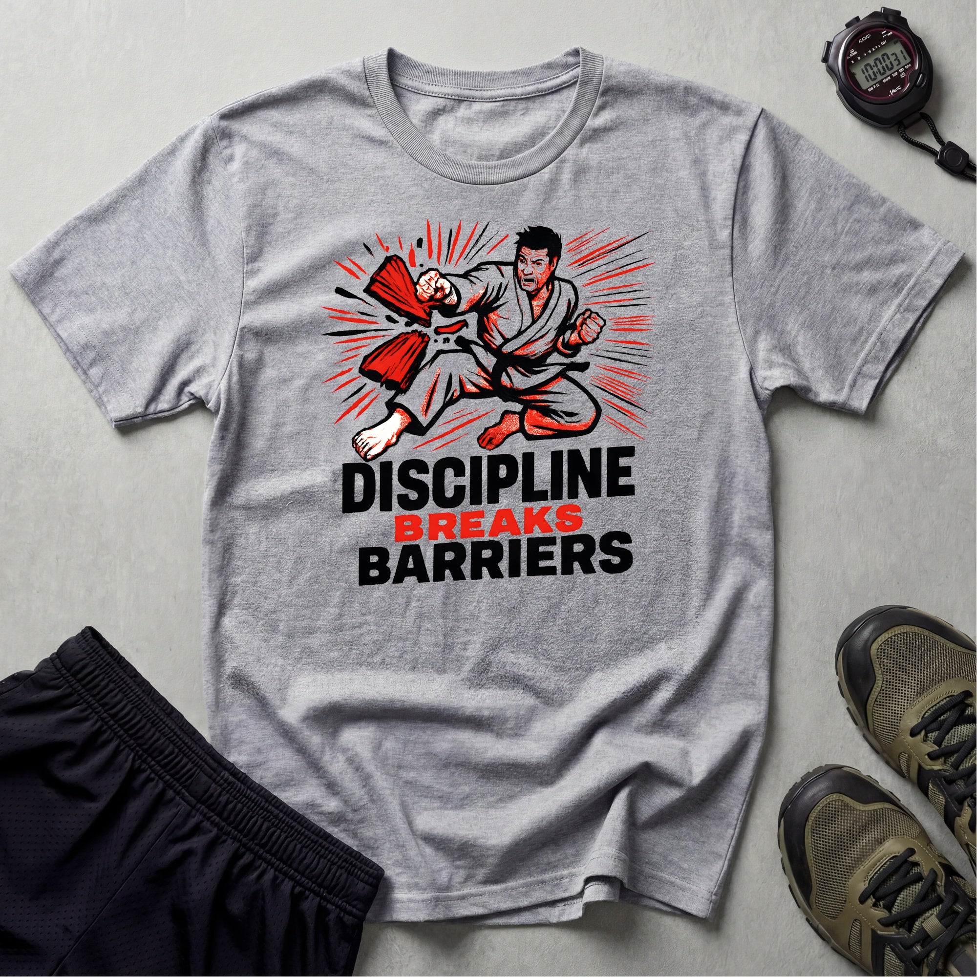 Discipline Breaks Barriers T-Shirt