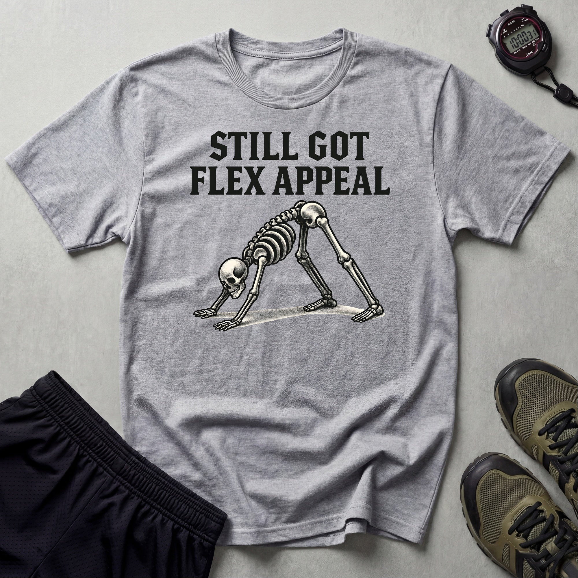 Skeleton Yoga Pose T-Shirt