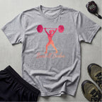Barbell Barbie silhouette T-Shirt