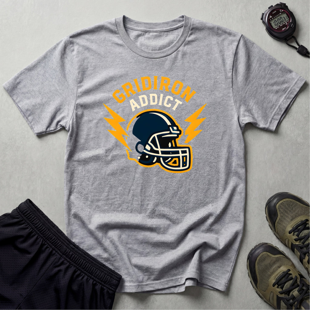 Gridiron Addict Helmet Logo T-Shirt