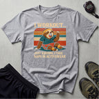 Napping Bear in Activewear T-Shirt