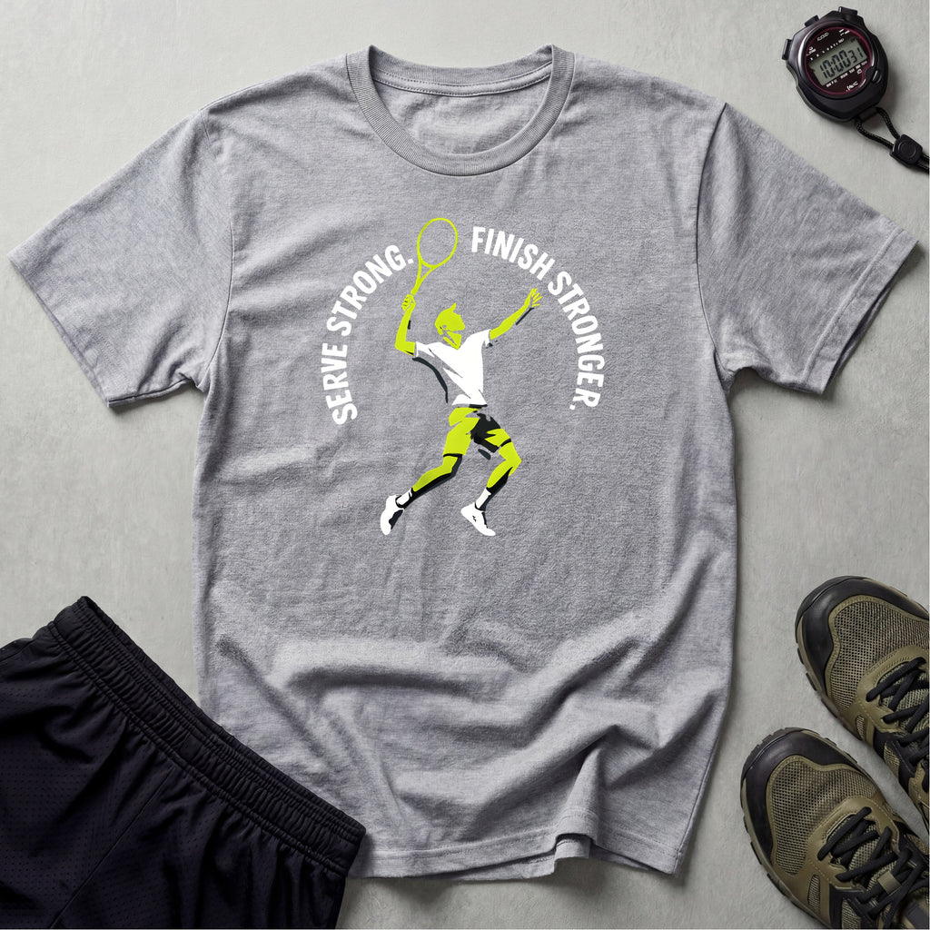 Tennis Player Jumping T-Shirt