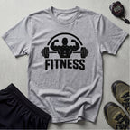 Fitness silhouette logo T-Shirt